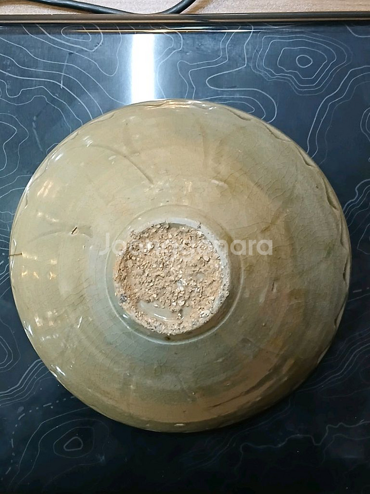 고려시대청자연판다완--1