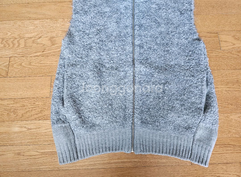 (새상품) 구호 후드집업 니트베스트--3