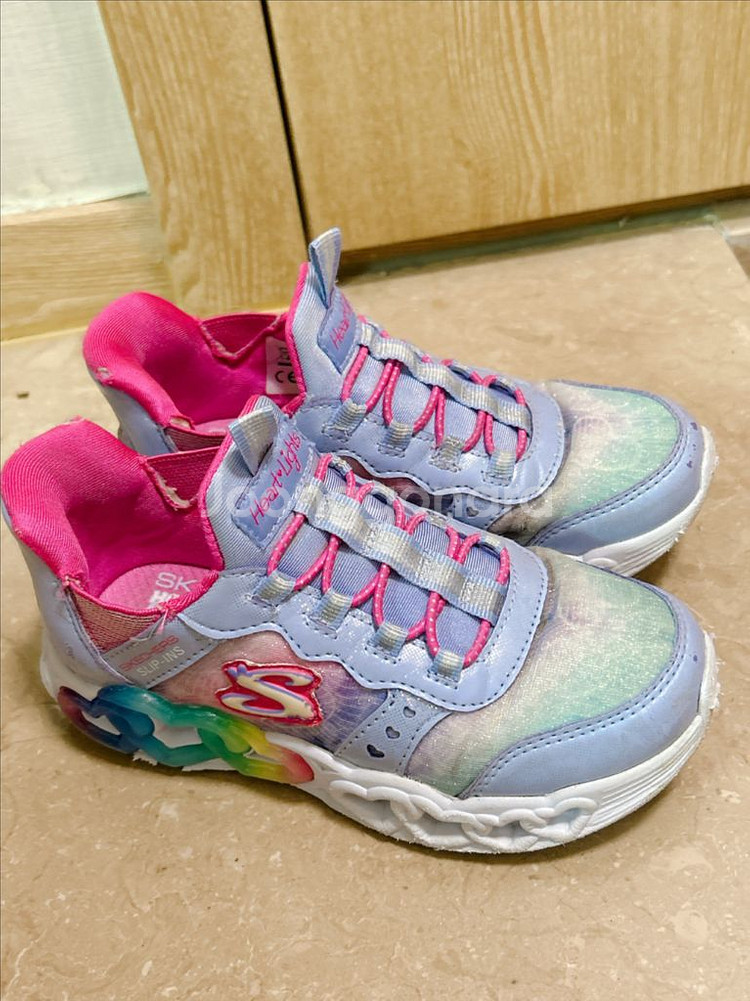 스케쳐스키즈 여아 슬립인스 운동화 180사이즈--0