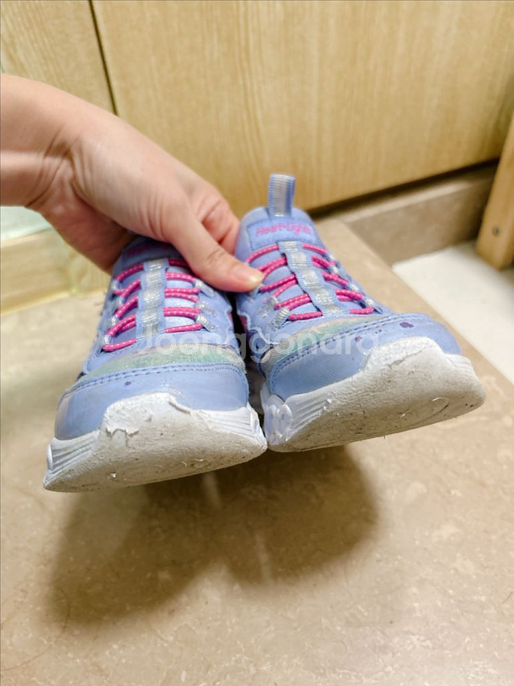 스케쳐스키즈 여아 슬립인스 운동화 180사이즈--3