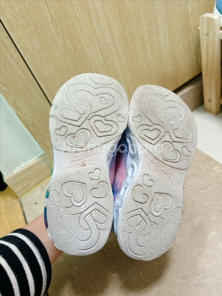 스케쳐스키즈 여아 슬립인스 운동화 180사이즈--4