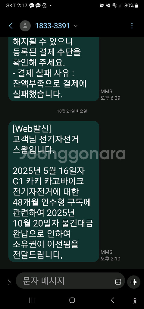c1카고바이크 전기자전거 배달셋팅완료--8