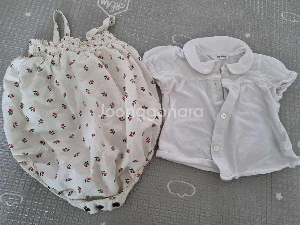 돌전후 아기옷 일괄 여아옷 80사이즈--1