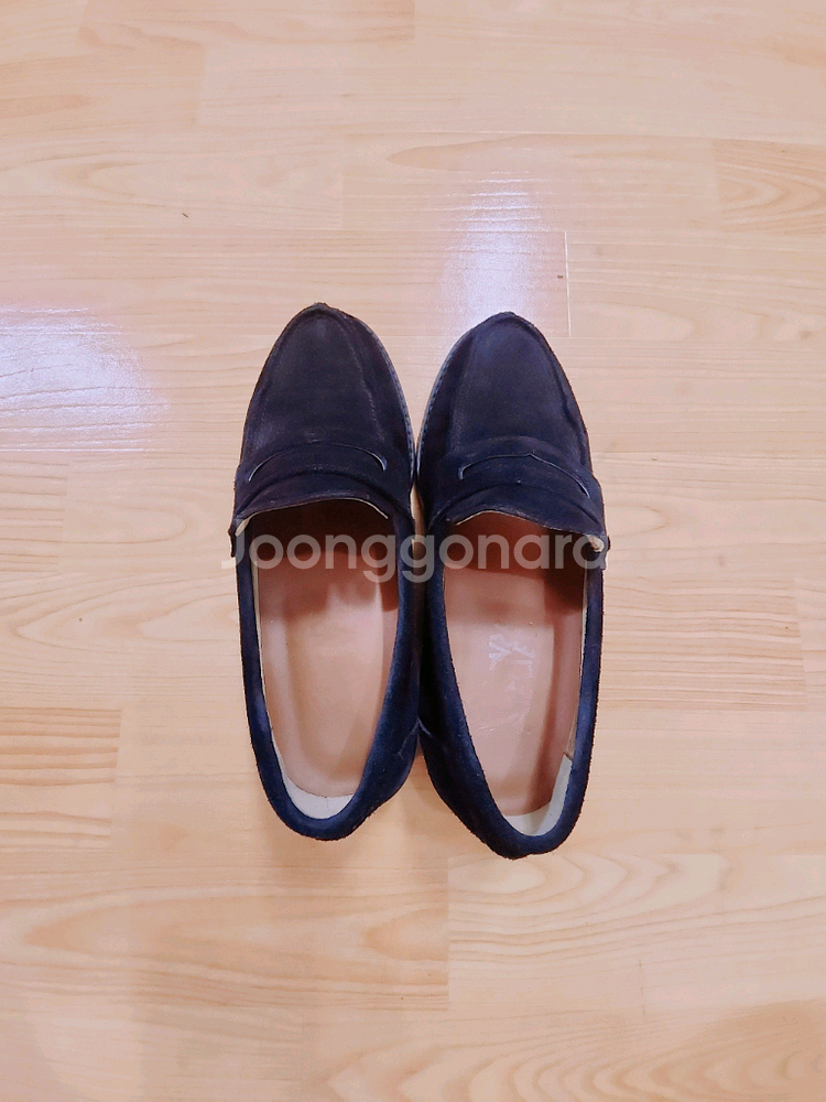 가격포기!!! 스웨이드 페니로퍼 250사이즈--1