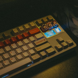 QK80MK2 + 모디색 도색 풀알루 키보드 팝니다