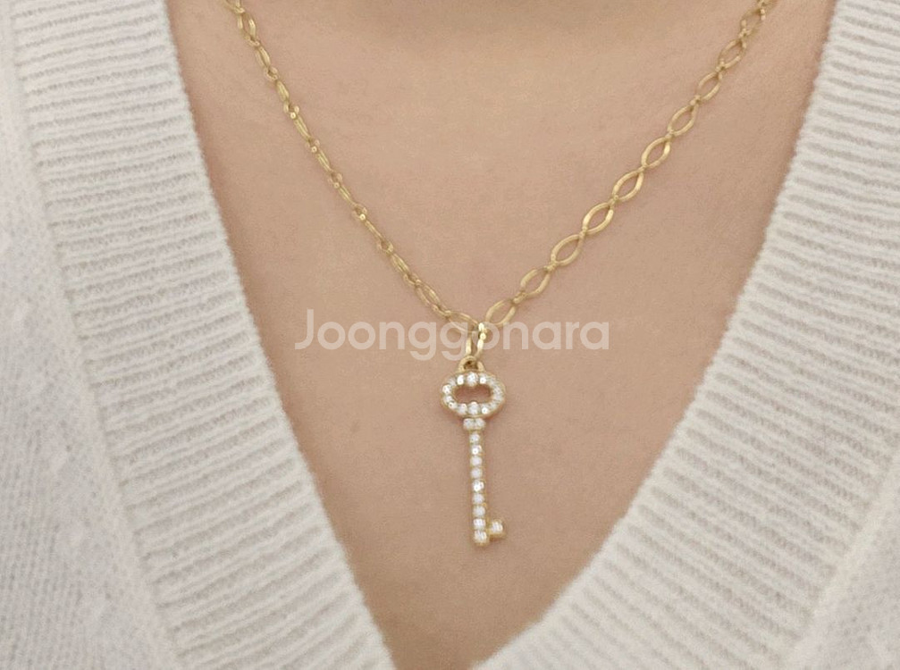 티파니앤코 오벌 체인 오벌다이아키--0