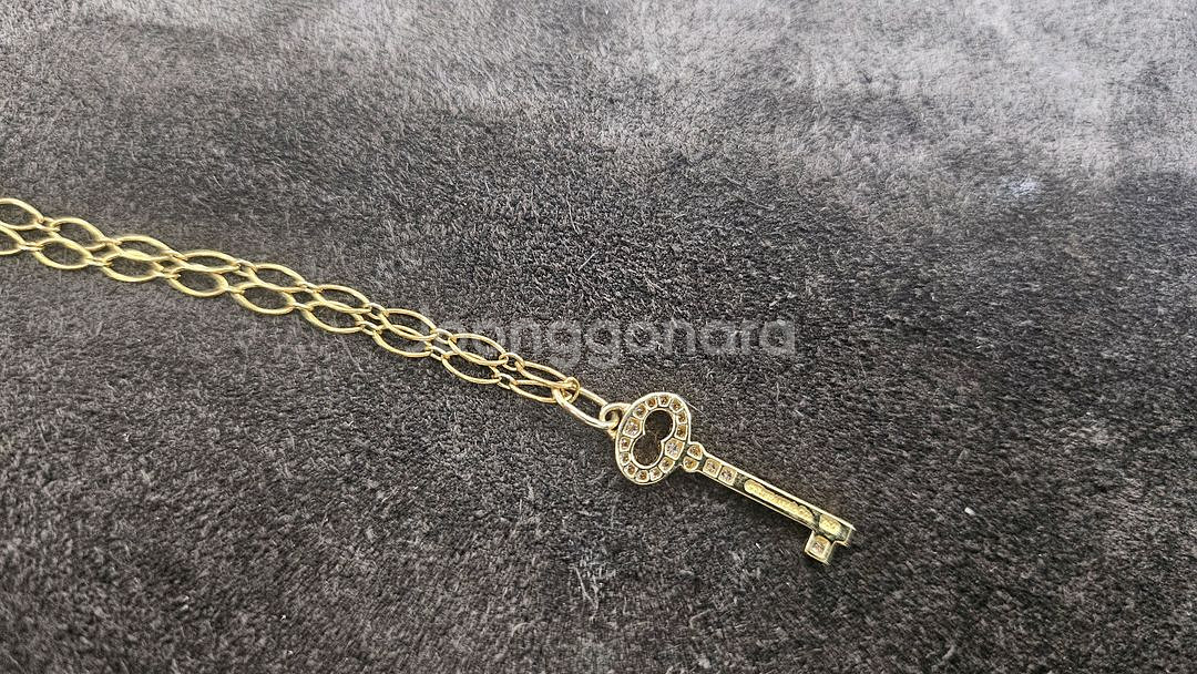 티파니앤코 오벌 체인 오벌다이아키--5