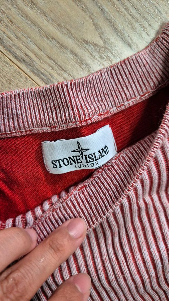 스톤아일랜드 주니어 니트티--4