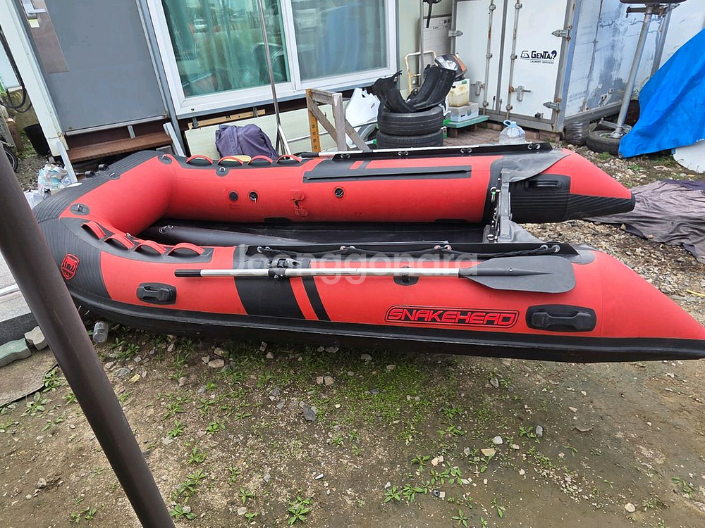 고무보트 /15마력엔진--4