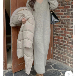 라쿤니트 홀가먼트 고퀄 원피스