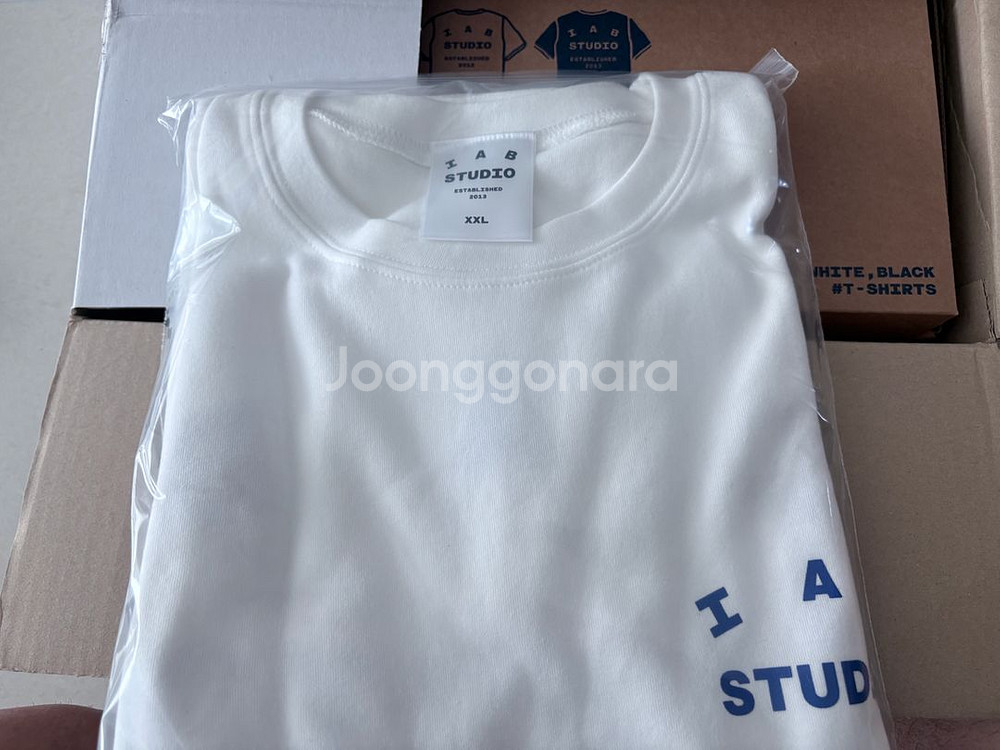 아이앱 스튜디오 10주년 반팔 티 2XL 세트--6