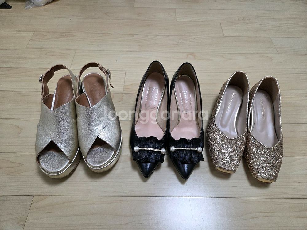 성수동수제화3개일괄 텐디 미소페 닥스 소다 랑방 한섬--4