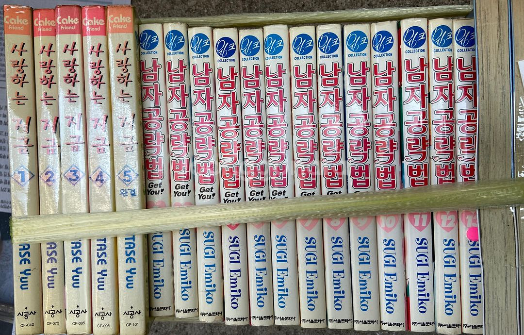 만화10 웨스턴샷건,다케시,사랑하는지금, 인생은강호 등--3