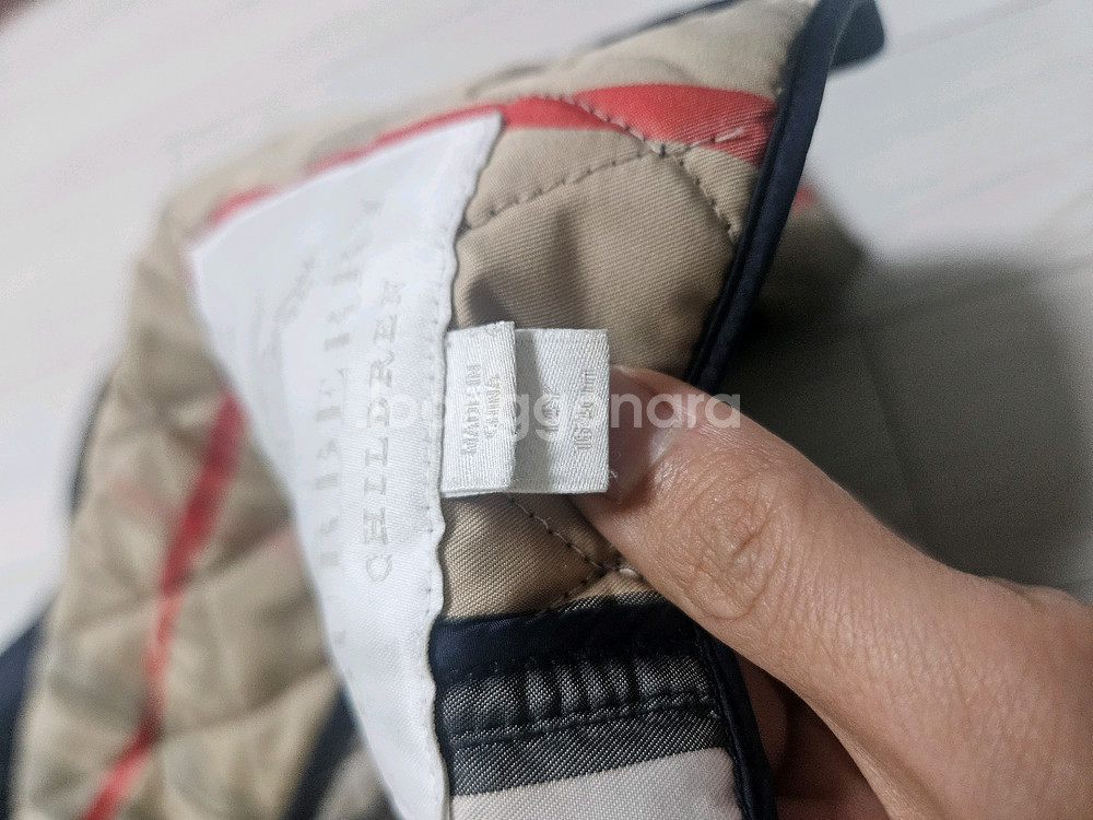 버버리 퀼팅 자켓 버버리패딩 14y 44 55--4