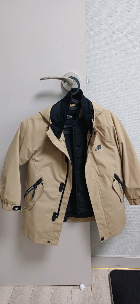 뉴발란스키즈 바람막이 + 경량패딩 세트 상품 110--1