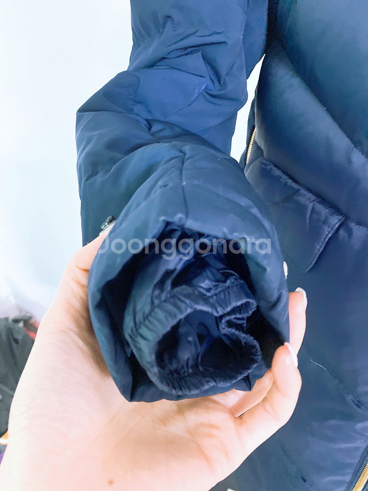(정품)스팍스골프거위털지퍼하프패딩(여성용95)--2
