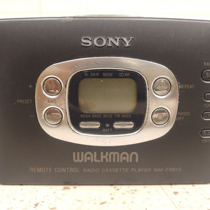 소니(WM-FX613)-1 워크맨(라디오,카세트 플레이 이미지
