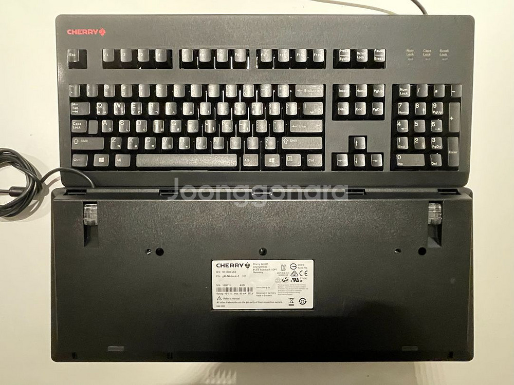 CHERRY / 체리 키보드 G80-3494 저소음적축--0