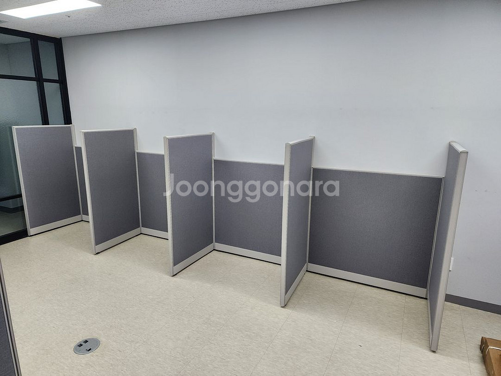 (신품) 45T PVC 파티션 TM책상용및 회의실파티션--5