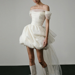 셀프웨딩 미니드레스S사이즈