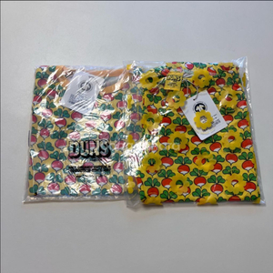 25fw 던스 단델리온 옐로우 순무 반팔 배기 세트