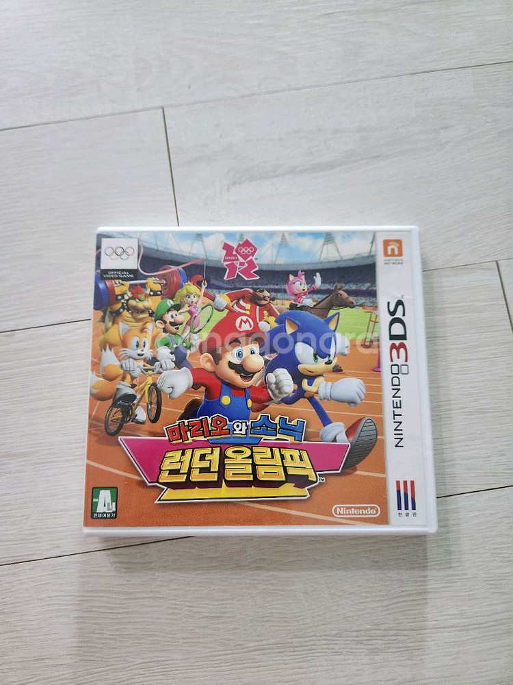 닌텐도 3DS 마리오와 소닉 런던올림픽 판매합니다--0