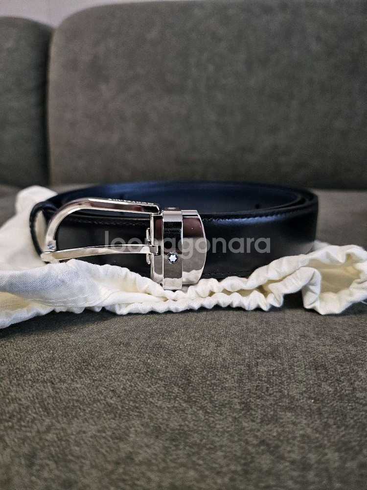 몽블랑 벨트 123769 (블랙)--0