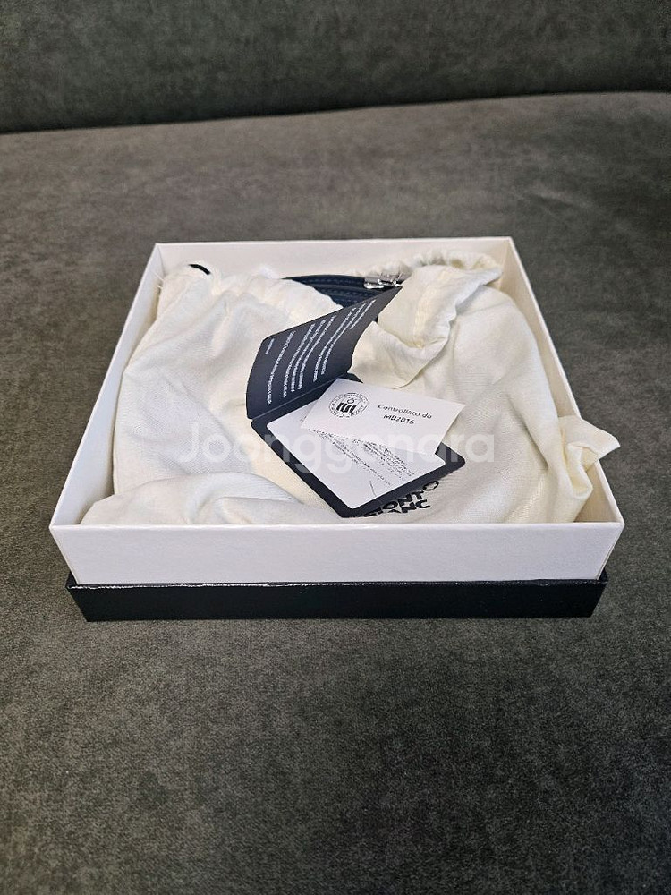 몽블랑 벨트 123769 (블랙)--3