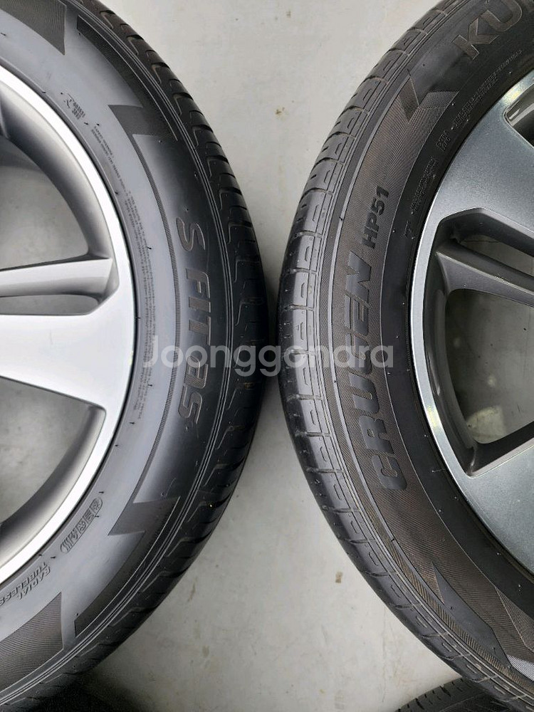 제네시스 GV80 20인치 휠타이어, 265 50 20--6