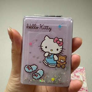 헬로키티 글리터 거울 새상품