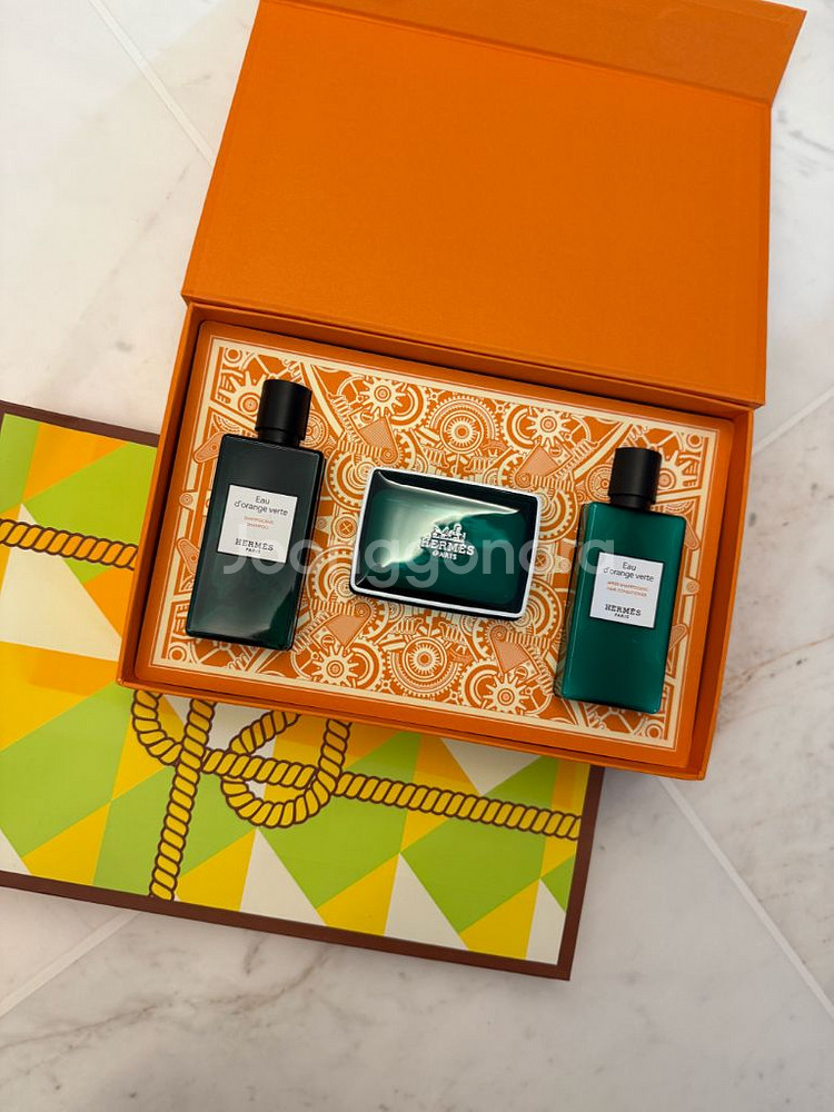 에르메스 어메니티 오도렌지 베르테 바디세트--0