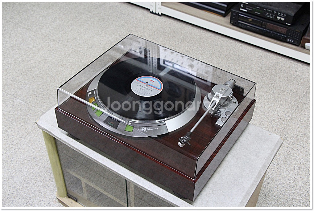 데논 A급 수동 다이렉트 턴테이블 모델 DP-57M--6