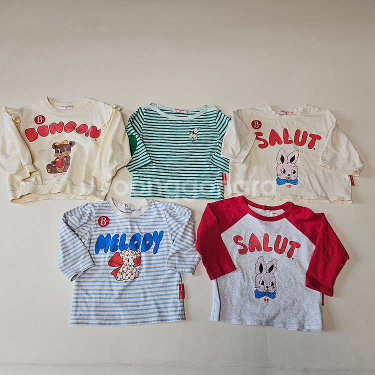 베베드피노 티셔츠100 일괄--1