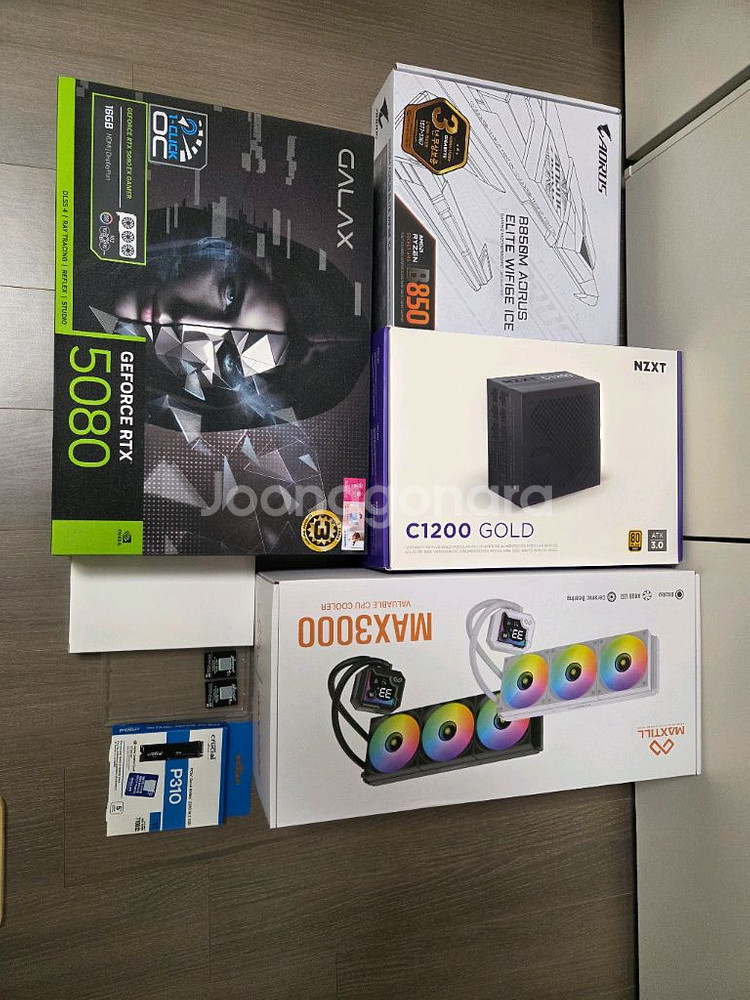 9950x3d, b850m wifi,48gb, 5080--2