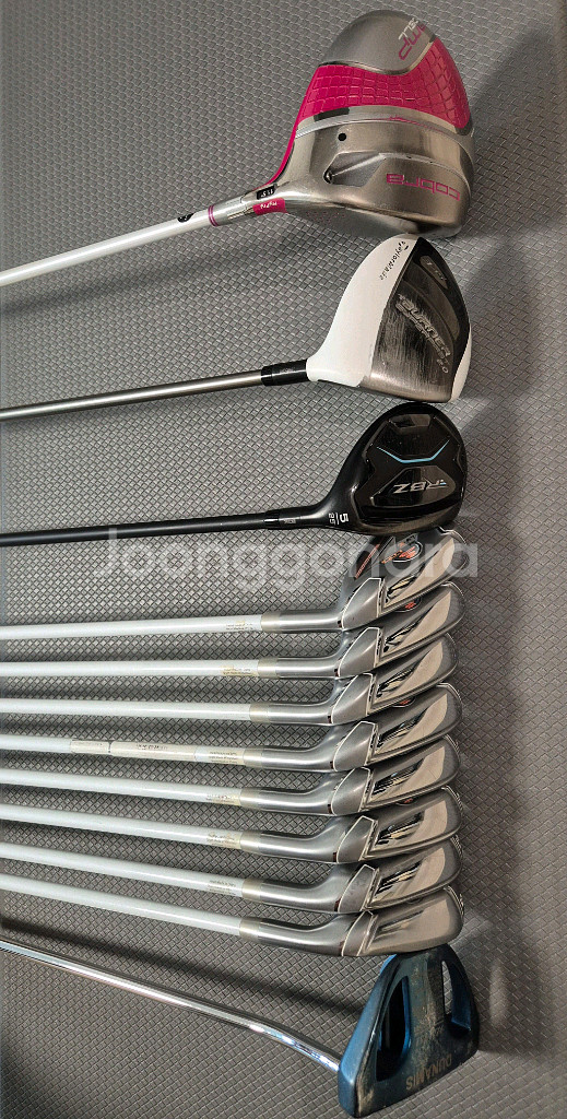 [미사용가방] 여성용 코브라 테일러메이드 골프채 풀세트--4