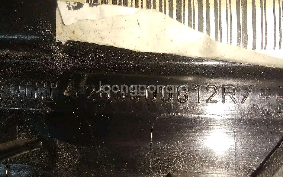 르노삼성 QM3 트렁크등 백피니셔 조수석 2655008--2