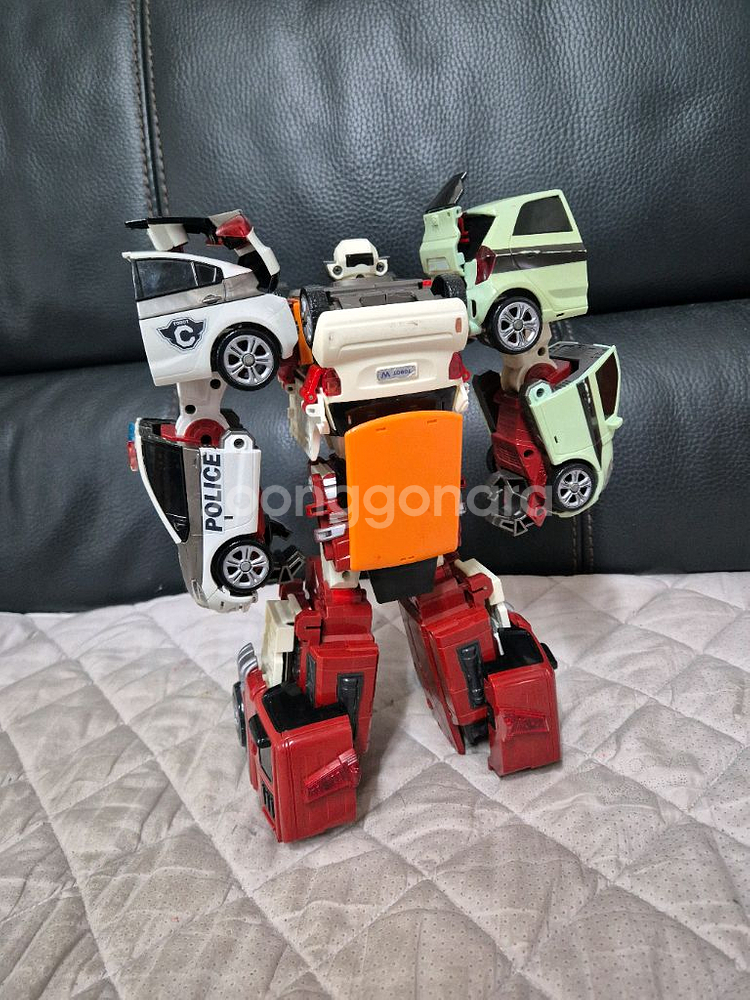 올트토이)또봇 쿼트란 4단 합체로봇 장난감2--6