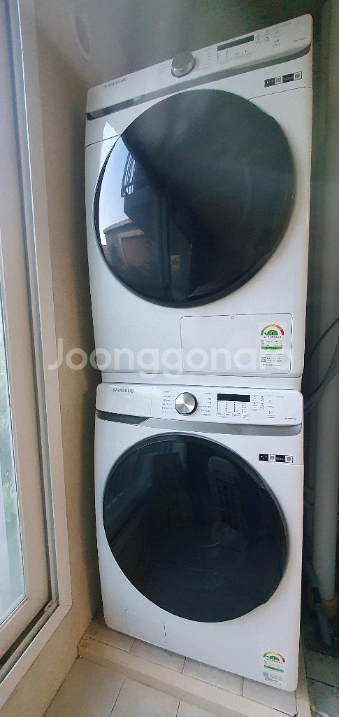 삼성 그랑데 19kg세탁기14kg 건조기/삼성 이전설치--5