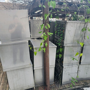 [중고] 애완동물 스텐 케이지