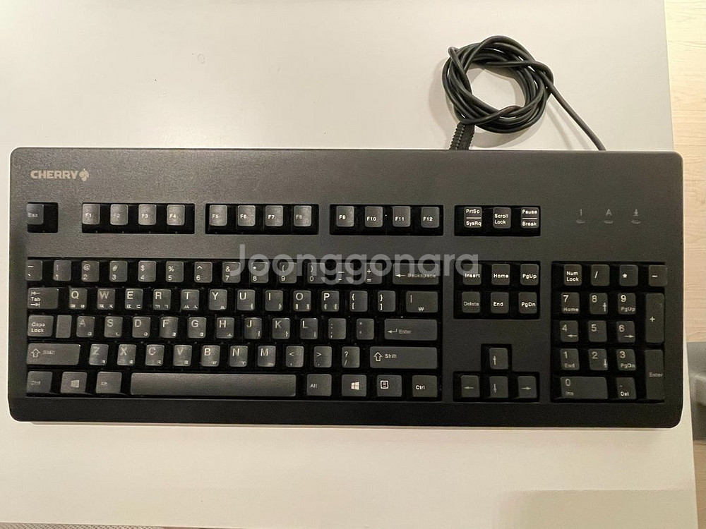 CHERRY / 체리 키보드 G80-3000 흑축--0