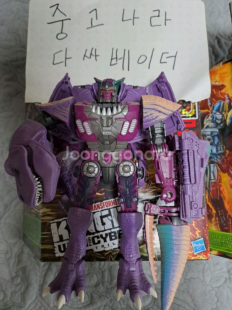 트랜스포머 킹덤 메가트론, 옵티머스 피규어--1