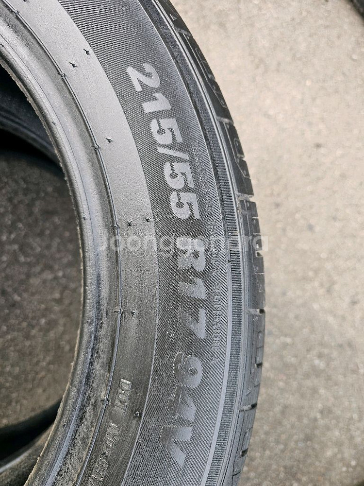 215 55 17 금호 ta21 타이어--1