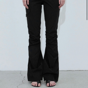 보헤미안서울 knee shirring bootcut팬츠