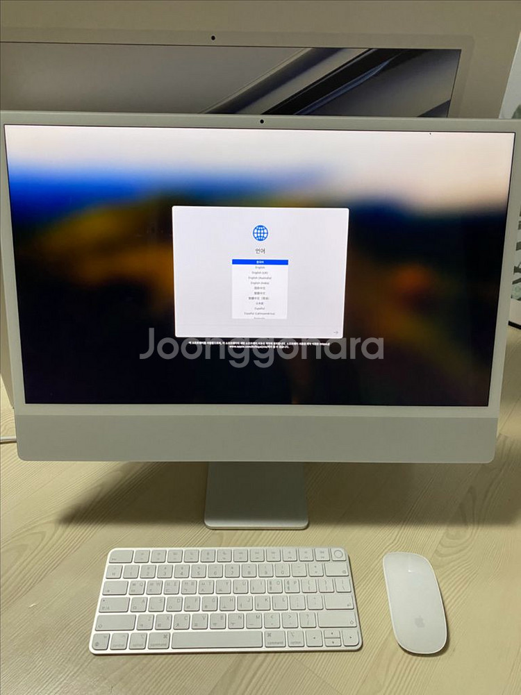 아이맥24 M3, 실버, 10코어, 1Tb,16gb팜--0