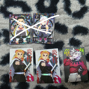 귀멸의칼날 콜렉팅 카드 샤인 프로필 렌고쿠 도우마 등