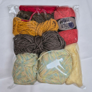 털실 짜투리실 뜨개실 볼실