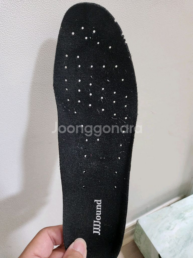 뉴발란스 x jjj자운드 고어텍스 차콜 255 팝니다.--3