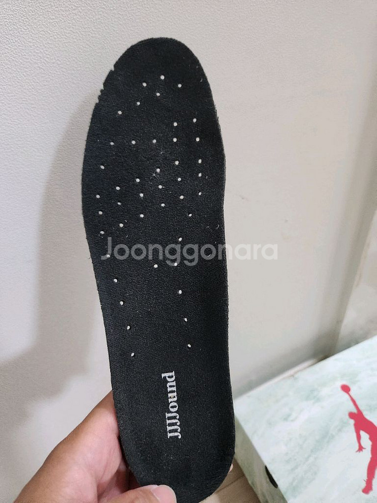 뉴발란스 x jjj자운드 고어텍스 차콜 255 팝니다.--4