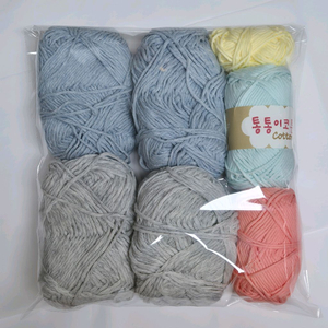 털실 짜투리실 볼실 뜨개실 램스울 인형실