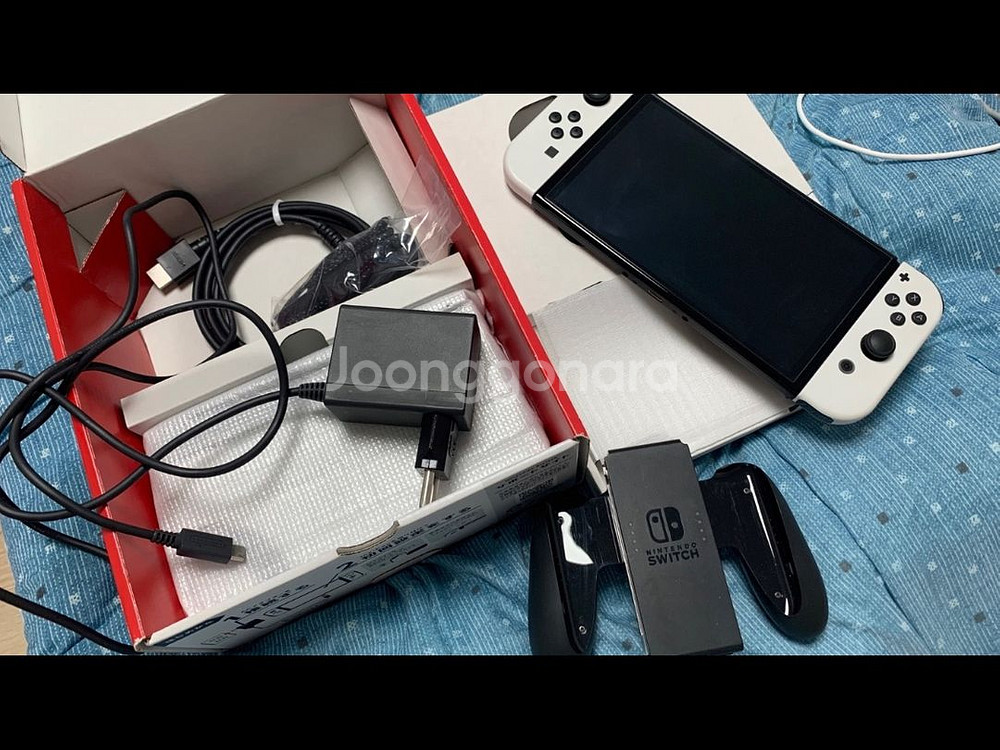 닌텐도 스위치 OLED 1TB 장착된 기기 팝니다.--3